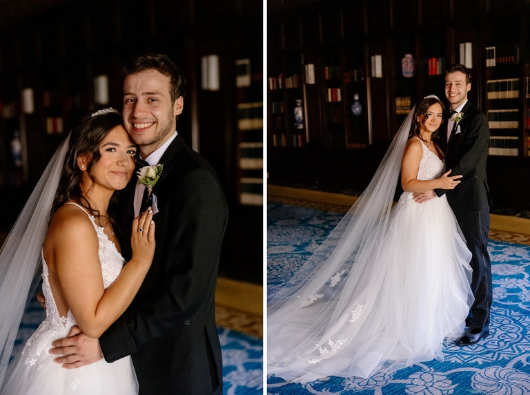 Bridal portraits at Sentinel Hotel