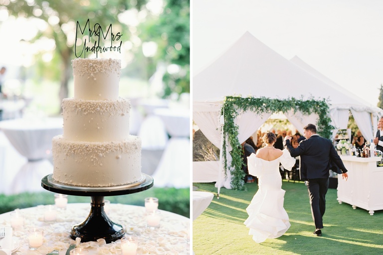 Wedding reception at Waverley Country Club