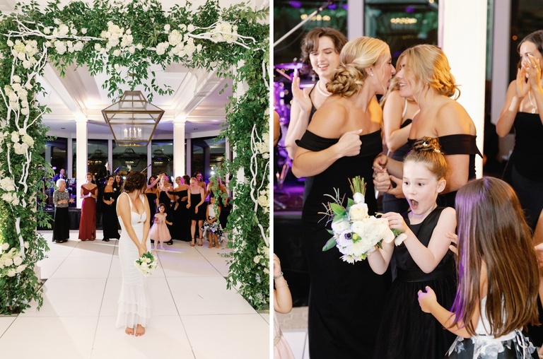 Wedding reception at Waverley Country Club