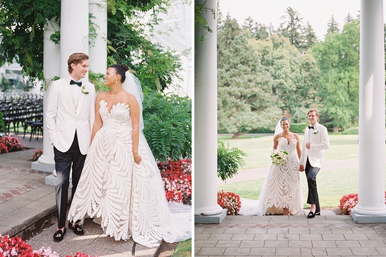 Bridal portraits at Waverly Country Club