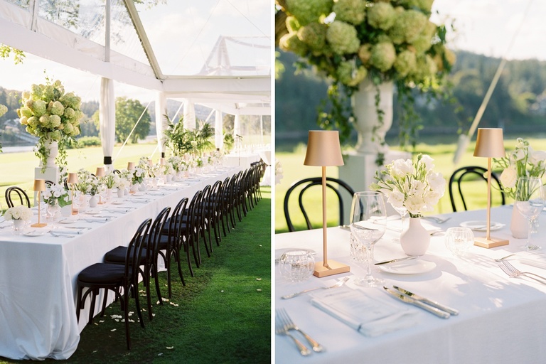 Summer wedding at Waverly Country Club