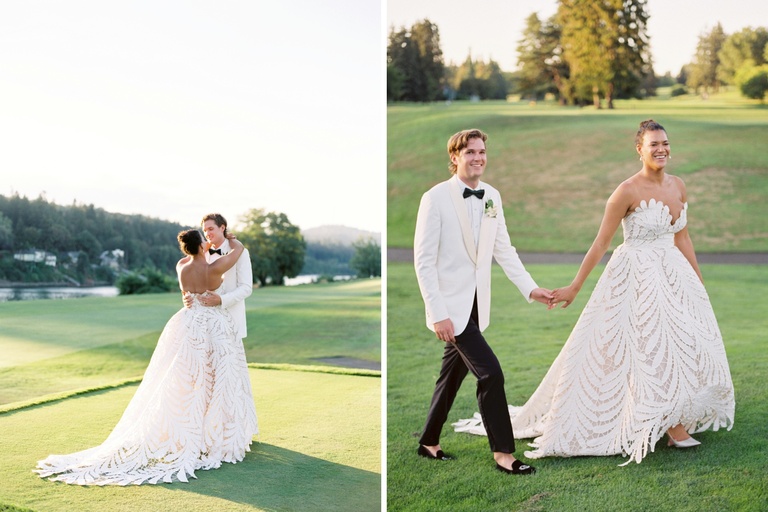 Bridal portraits at Waverly Country Club