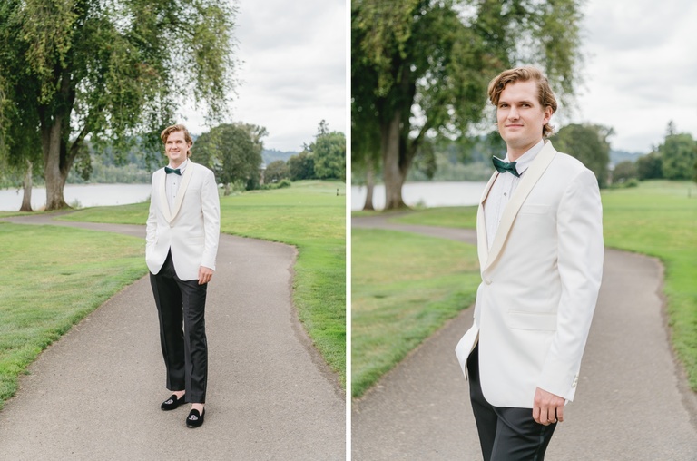 Bridal portraits at Waverly Country Club