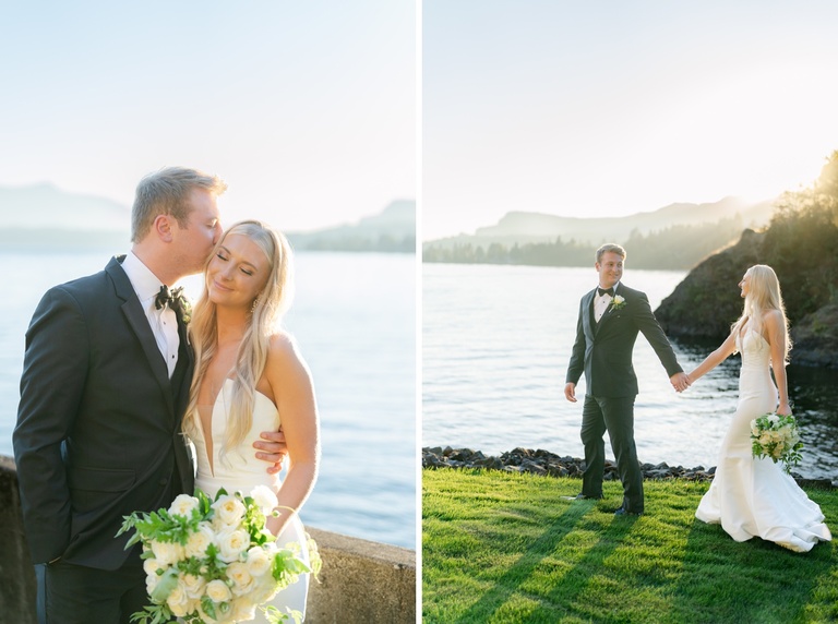 Backyard wedding photography
