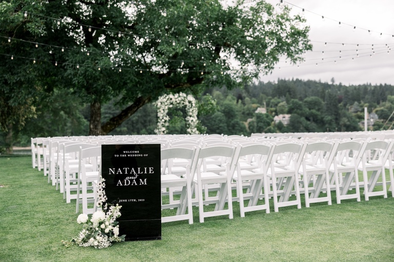 Garden-inspired wedding at Waverly Country Club in Portland, OR