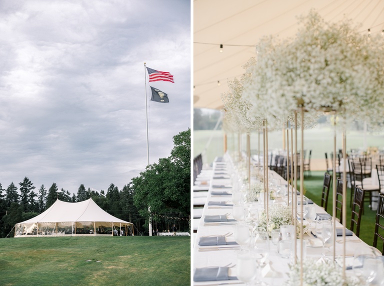 Garden-inspired wedding at Waverly Country Club in Portland, OR