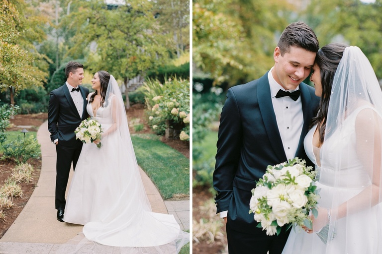 Bridal portraits at The Allison Inn