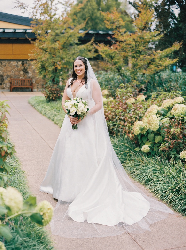 Bridal portraits at The Allison Inn